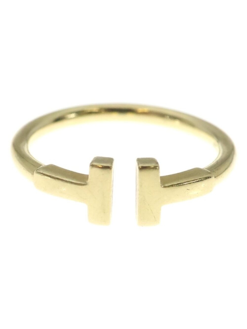 Tiffany & Co T Wire Ring Yellow Gold